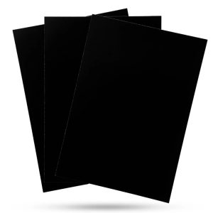 50 Black Laser Spot Testing Cards